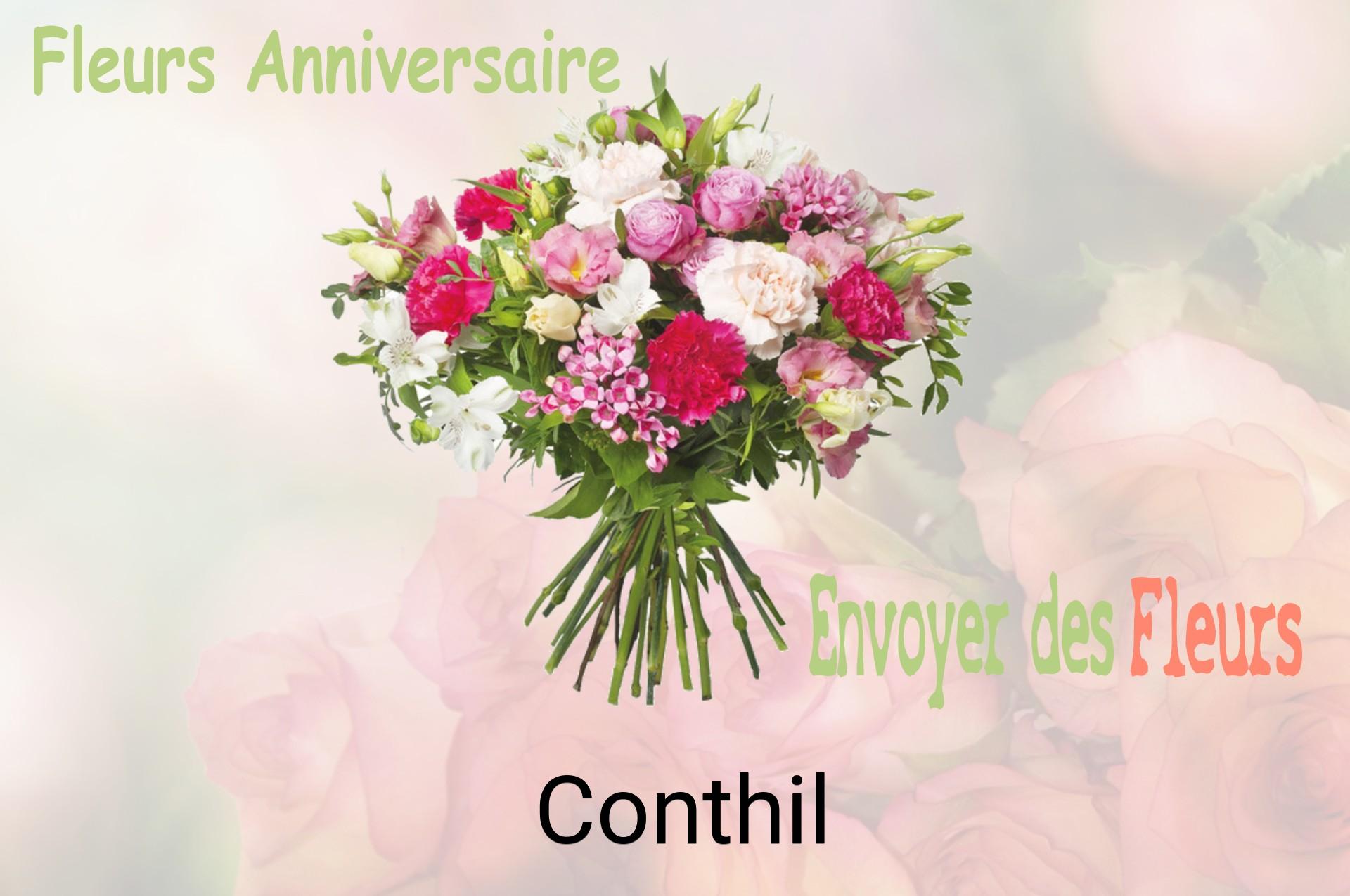 Bouquet de fleurs d’anniversaire livré à Conthil
